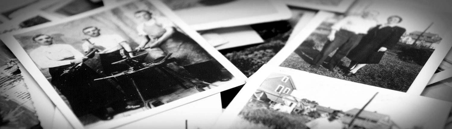 dimentia-photo-memories Old photos showing memories of a senior with dementia and alzheimer's.